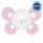 Chicco Physio Comfort szilikon cumi 6-16 hó lányoknak - macska 1 db