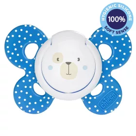   Chicco Physio Comfort szilikon cumi 6-16 hó fiúknak - Jegesmedve 1 db