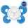 Chicco Physio Comfort szilikon cumi 6-16 hó fiúknak - Jegesmedve 1 db