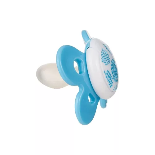 Chicco Physio Comfort szilikon cumi 6-16 hónapos lányoknak - pöttyös/róka 2 db