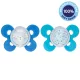 Chicco Physio Comfort szilikon éjszakai cumi 16-36h fiú - macska/csillagok 2 db