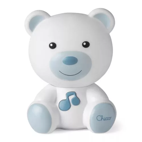 Chicco Dreamlight Maci hordozható zenélő éjszakai fény – Kék, 0h+