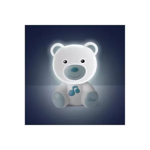 Chicco Dreamlight Maci hordozható zenélő éjszakai fény – Kék, 0h+