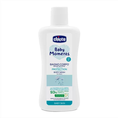 Chicco Fürdető Protection 200 ml - Könnymentes Baby Moments körömvirág és glicerin