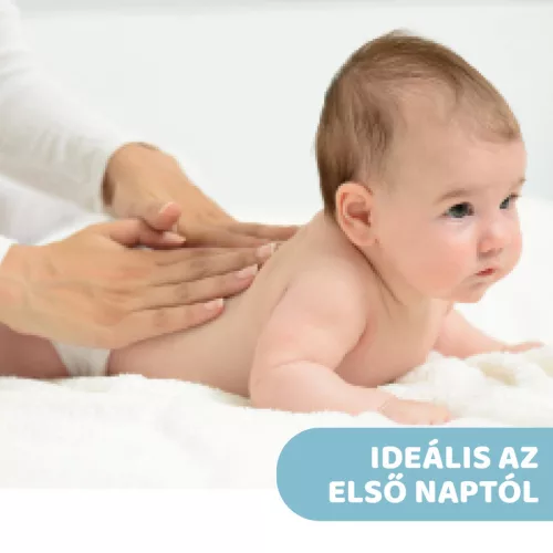 Chicco Natural Sensation masszázs babaolaj E-vitaminnal és édesmandula-olajjal 100 ml – 0h+