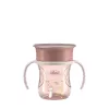 Chicco Perfect X 360 fokos Itatópohár foggantyúval 12hó+ - 200ml - Pink