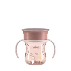   Chicco Perfect X 360 fokos Itatópohár foggantyúval 12hó+ - 200ml - Pink