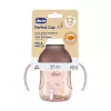 Chicco Perfect X 360 fokos Itatópohár foggantyúval 12hó+ - 200ml - Pink