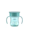 Chicco Perfect X 360 fokos Itatópohár foggantyúval 12hó+ - 200ml - Elefánt