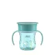 Chicco Perfect X 360 fokos Itatópohár foggantyúval 12hó+ - 200ml - Elefánt