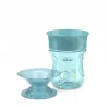 Chicco Perfect X 360 fokos Itatópohár foggantyúval 12hó+ - 200ml - Elefánt