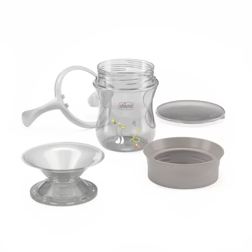 Chicco Perfect X 360 fokos Itatópohár foggantyúval 12hó+ - 200ml - grey
