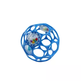   OBALL Játék Oball RATTLE 10 cm blue/kék 0hó + Ajándék AQUAINT 50 ml