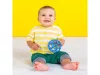 OBALL Játék Oball RATTLE 10 cm blue/kék 0hó + Ajándék AQUAINT 50 ml