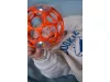 OBALL Játék Oball RATTLE 10 cm blue/kék 0hó + Ajándék AQUAINT 50 ml