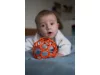 OBALL Játék Oball RATTLE 10 cm blue/kék 0hó + Ajándék AQUAINT 50 ml