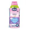 Chicco öblítő koncentrátum 750ml Virágok illata, Delicate Flowers + Ajándék 72 db-os Chicco nedves törlőkendővel