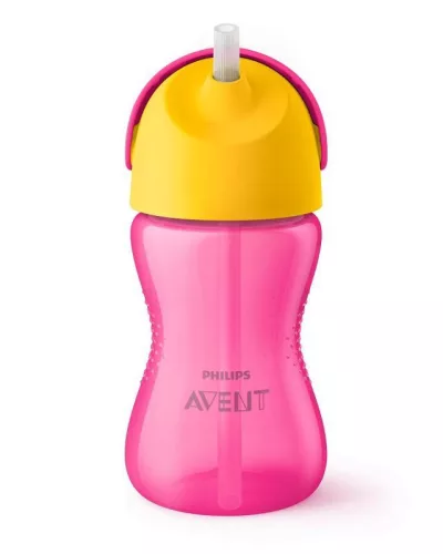 Philips AVENT SCF798/02 Itatópohár rugalmas szívószállal 300ml lányos
