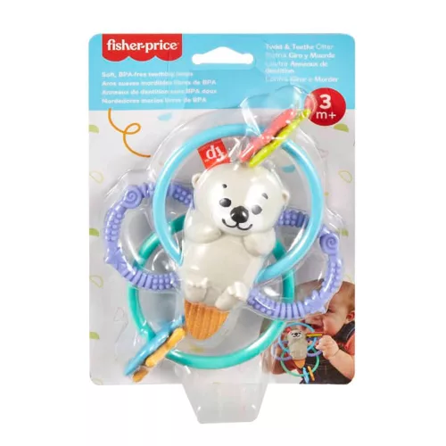 Fisher Price Sensimals - Vidrás rágóka - Otter Bite - Mattel