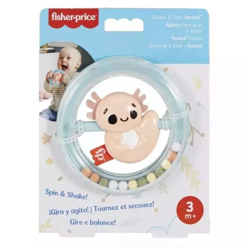 Fisher Price Sensimals babapajti - Axolotl csörgő