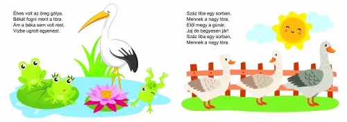 Kis kacsa fürdik - mondókáskönyv ÚJ (kartonkönyv)