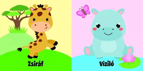 Fürdőskönyv - Vidám Szafari