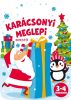 Karácsonyi meglepi - kifestő