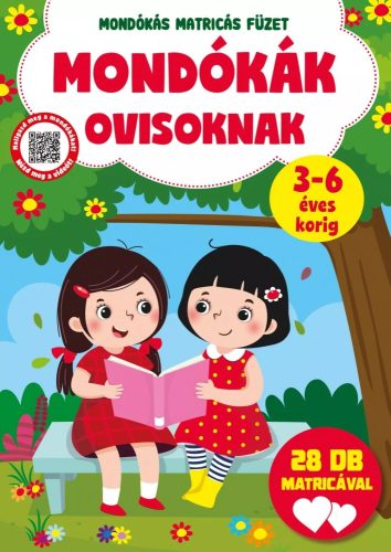 Mondókák ovisoknak - mondókás matricás füzet