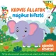 Kedves állatok - mágikus kifestő - ajándék ecsettel