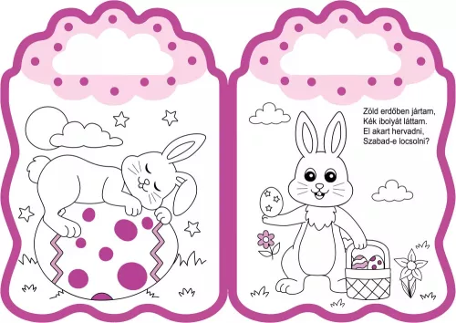 Nyuszóka versikés kifestője