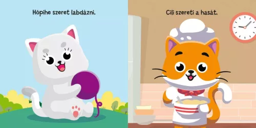 Kiscicák - fürdőskönyv