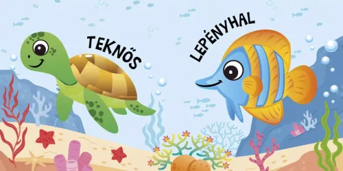 Ki van a képen? - Tengerben - színváltós fürdőskönyv