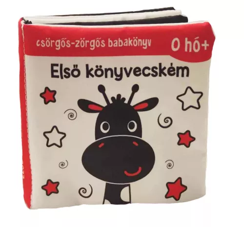 Csörgős-zörgős kontrasztos babakönyv: Első könyvecském