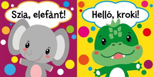 Csörgős-zörgős babakönyv: Szia, Pandácska!