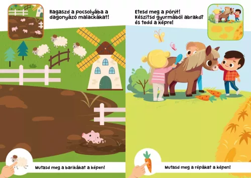 Vidám farm - nagy matricákkal