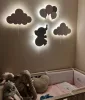 Álommanó gyerekszoba lámpa - Elefánt + távirányítóval (9 szín + időzítő) - RGB