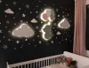 Álommanó gyerekszoba lámpa - Elefánt + távirányítóval (9 szín + időzítő) - RGB
