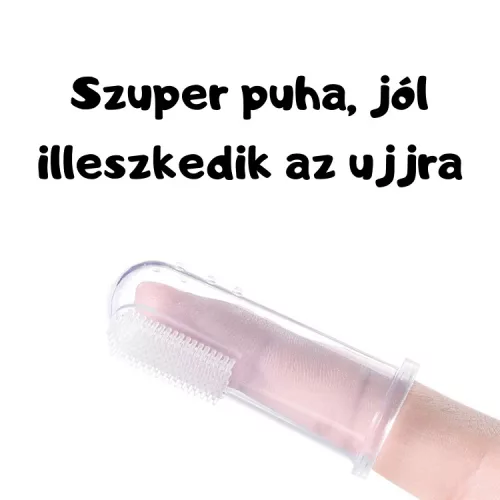 Az első fogkefe BPA-mentes Víztiszta - Praktikus tartódobozban