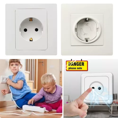 Konnektorvédő - Biztonsági konnektorzár 10 db-os - Unique Baby