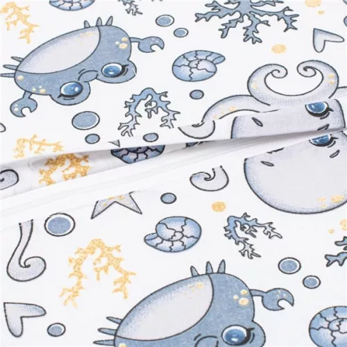 Ülés és székmagasító gyerekeknek New Baby BASIC polip kék