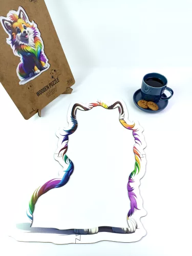 Óriás fa puzzle, kirakó - Kutyus