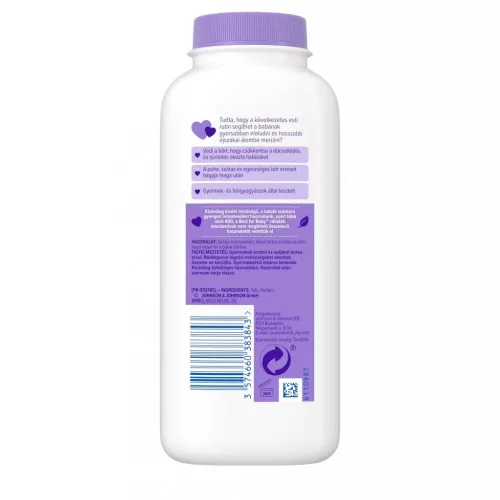 JOHNSON'S® Bedtime™ babahintőpor 200 g