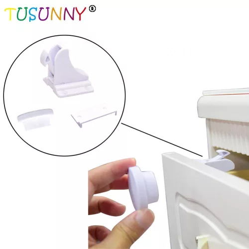 Mágneses biztonsági fiókzár, szekrényzár