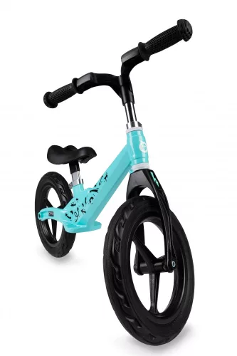 MoMi ULTI Magnézium futóbicikli 12" - Türkiz