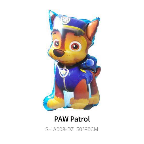 Óriás Paw Patrol-Mancs Őrjáratos fólia lufi 50x90cm - Chase