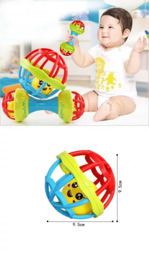 Unique Baby Készségfejlesztő csörgő labda