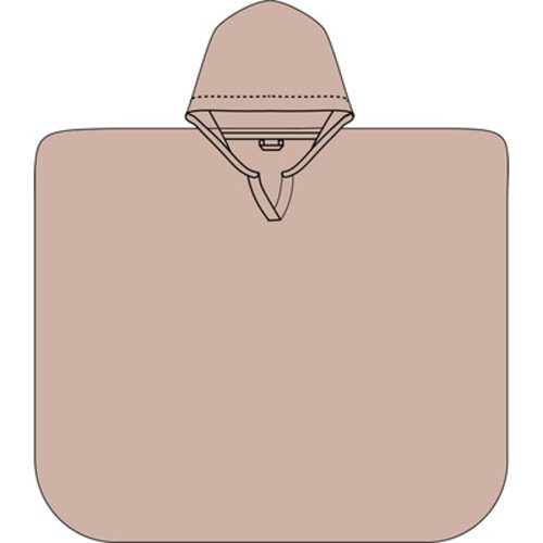 Petu Petu Muszlin poncsó kapucnival- Rózsa(1-2év)