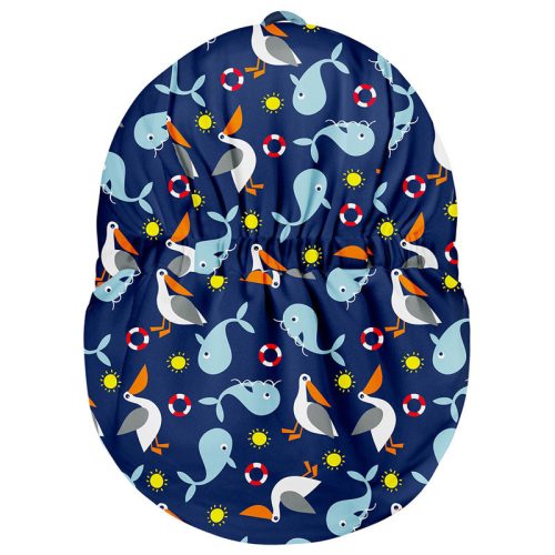 Gyermek UV szűrős fürdő sapka, UV 50+, méret S/M, Nautical